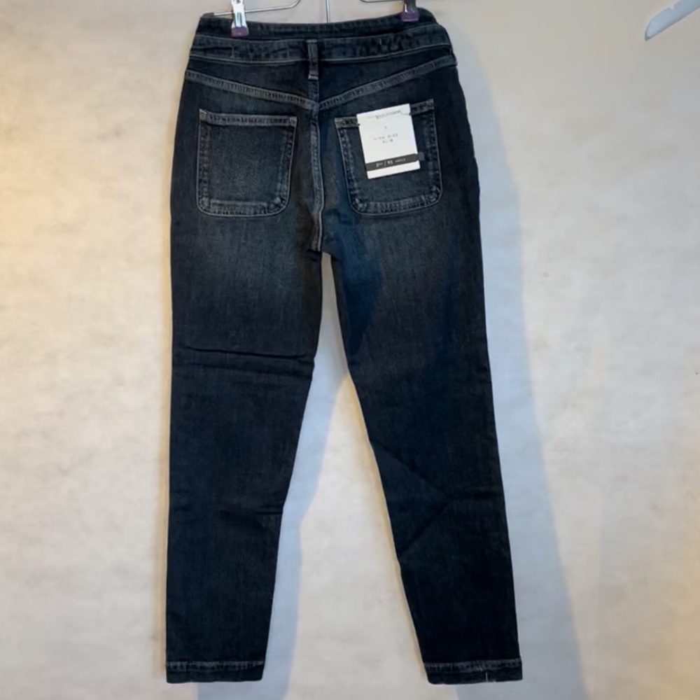 ANTHROPOLOGIE PILCRO High Rise Slim Ankle Button front JEANS size 25 - Picture 7 of 10
